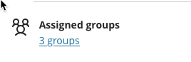 Assigned Groups